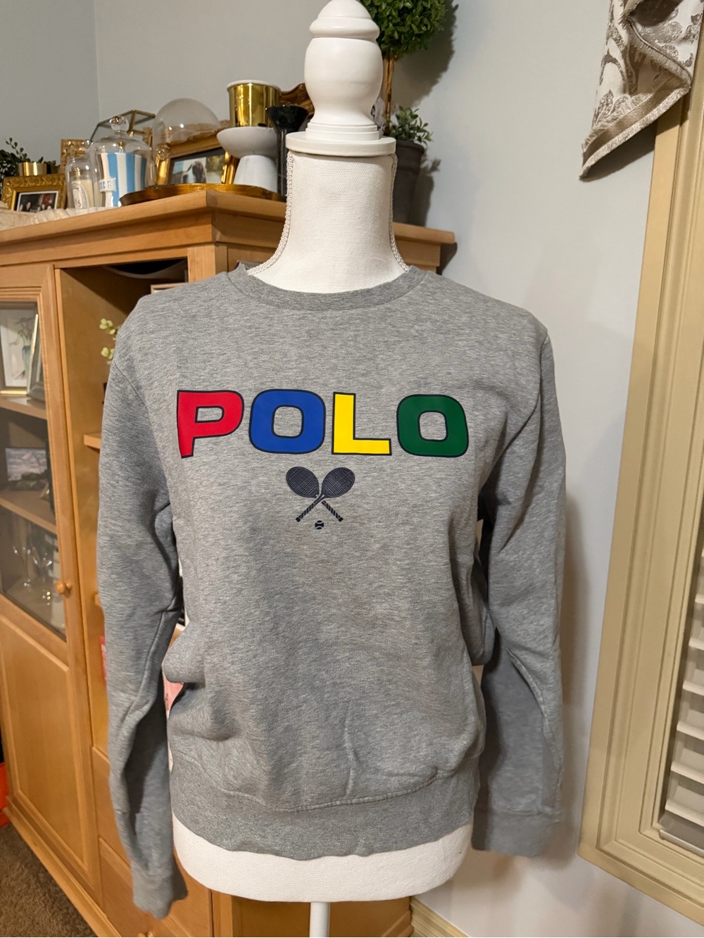 Polo Ralph Lauren Women’s Tennis Sweatshirt Size Large